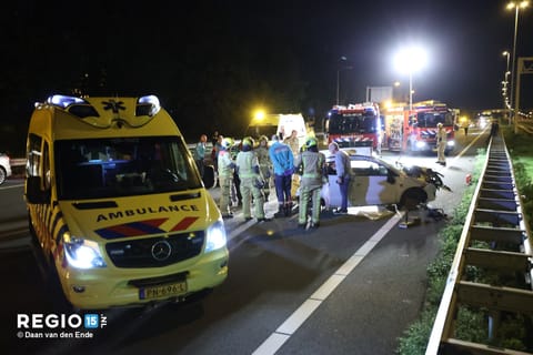 Meerdere gewonden bij ongeval op A4 bij Rijswijk