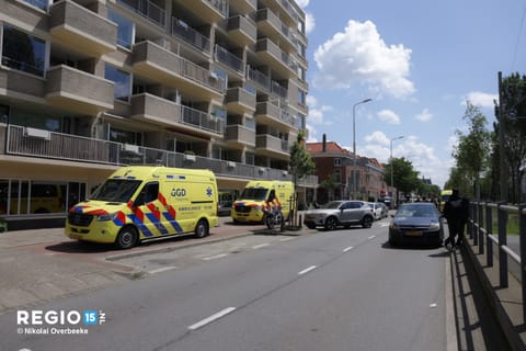 Vrouw zwaargewond na ongeval Waldeck Pyrmontkade