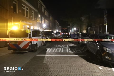 Explosie bij portiekwoningen Cartesiusdwarsstraat