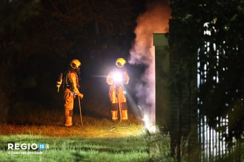 Kortsluiting veroorzaakt brand in Wassenaar