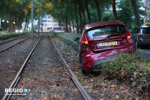 Tramverkeer gestremd na ongeval op het Kleine Loo