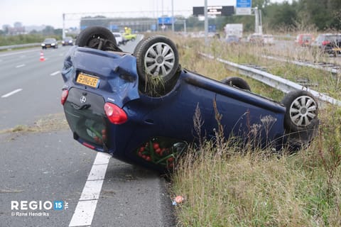 Veel verkeershinder na twee aanrijdingen A4