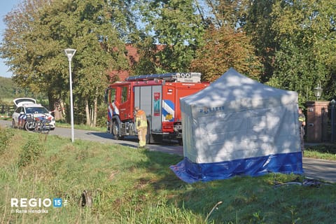 Overleden persoon aangetroffen in sloot Papelaan-West