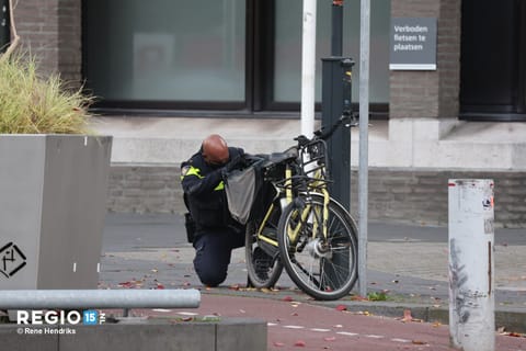 Alarm vanwege inhoud van fietstas Tweede Kamer