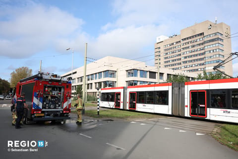 Gewonde na aanrijding met tram Burgemeester Banninglaan