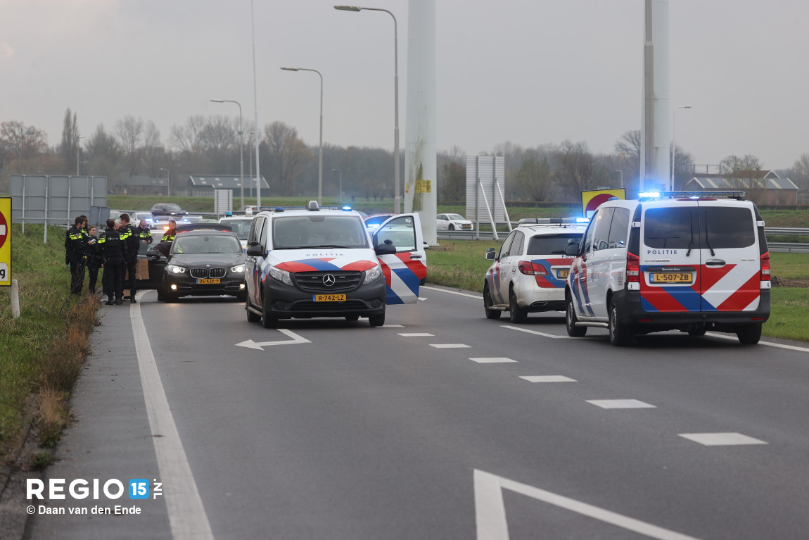 Wilde Achtervolging Eindigt Op Afrit A4 Bij Den Hoorn | Regio15.nl