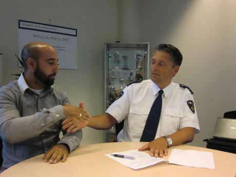 Michel de Roos en Khalid Lamkadmi